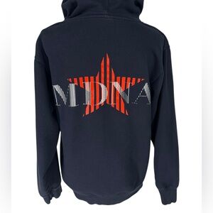 MADONNA 2012 TOUR / Navy Blue Hoodie / Small